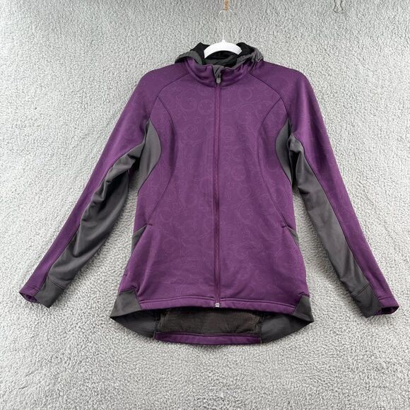 Novara Cycling Jacket Full Zip Size Medium Vented Pockets Hooded - Picture 4 of 12